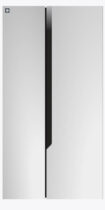 2 Door Apartment Size Refrigerator with Freezer, 7.2 cu ft, Platinum Series, Stainless Steel